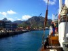 leaving Rarotonga with the Kwai vessel